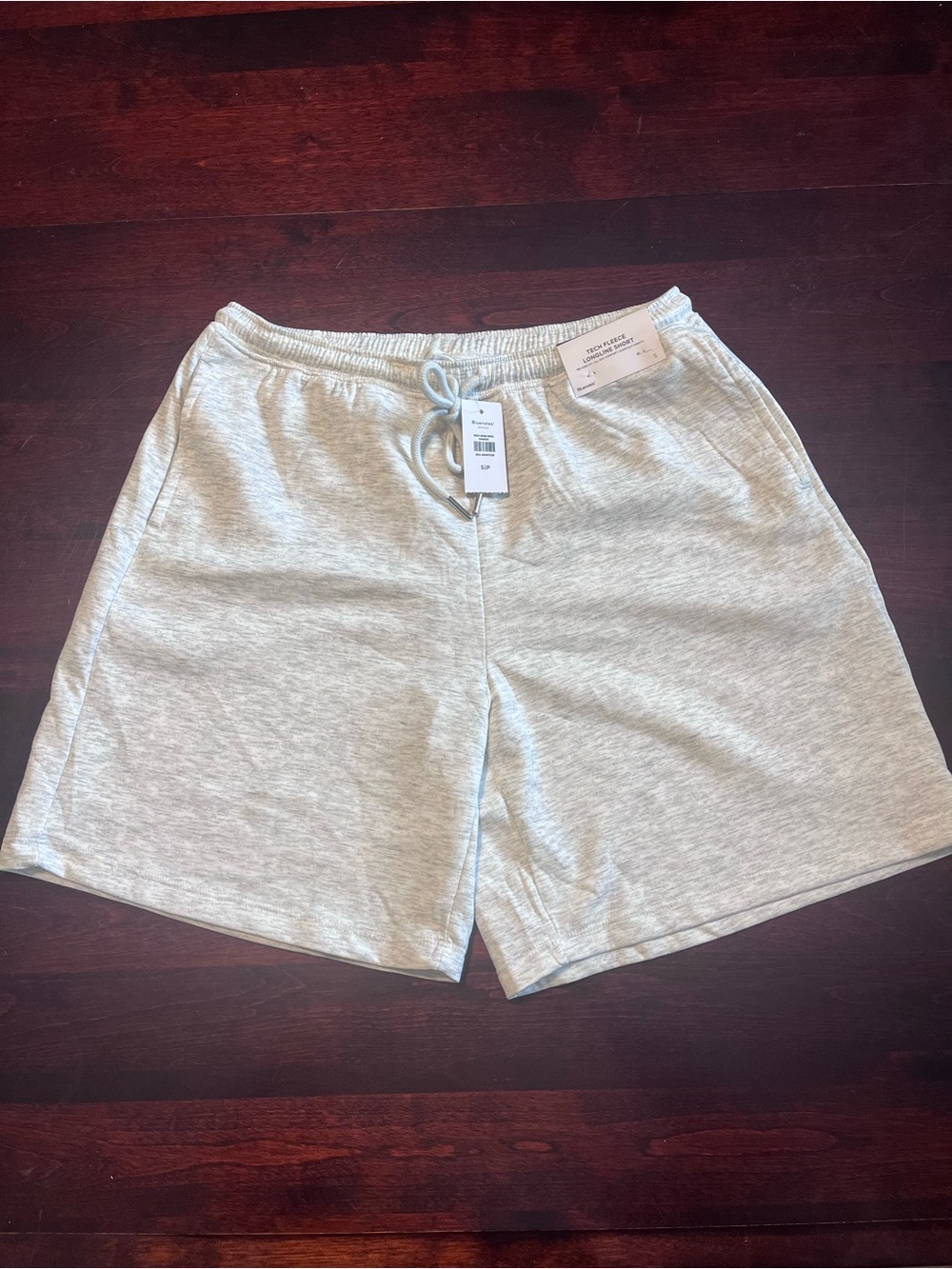 Bluenotes Light Grey Women's Athletic Drawstring Shorts